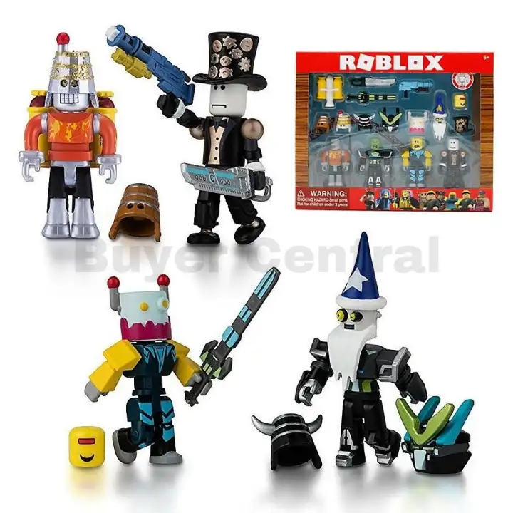 Buyer Central Roblox Mix And Match Action Figures Robot Riot - buy roblox robot riot mix match set playsets and figures