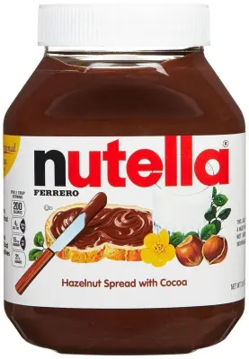 Nutella, Hazelnut Spread with Cocoa, 900 grams