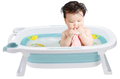 BABA Baby Poratble Foldable Bathtub Babies Infant and Toddlers Expandable Bath tub - Gift Ideas