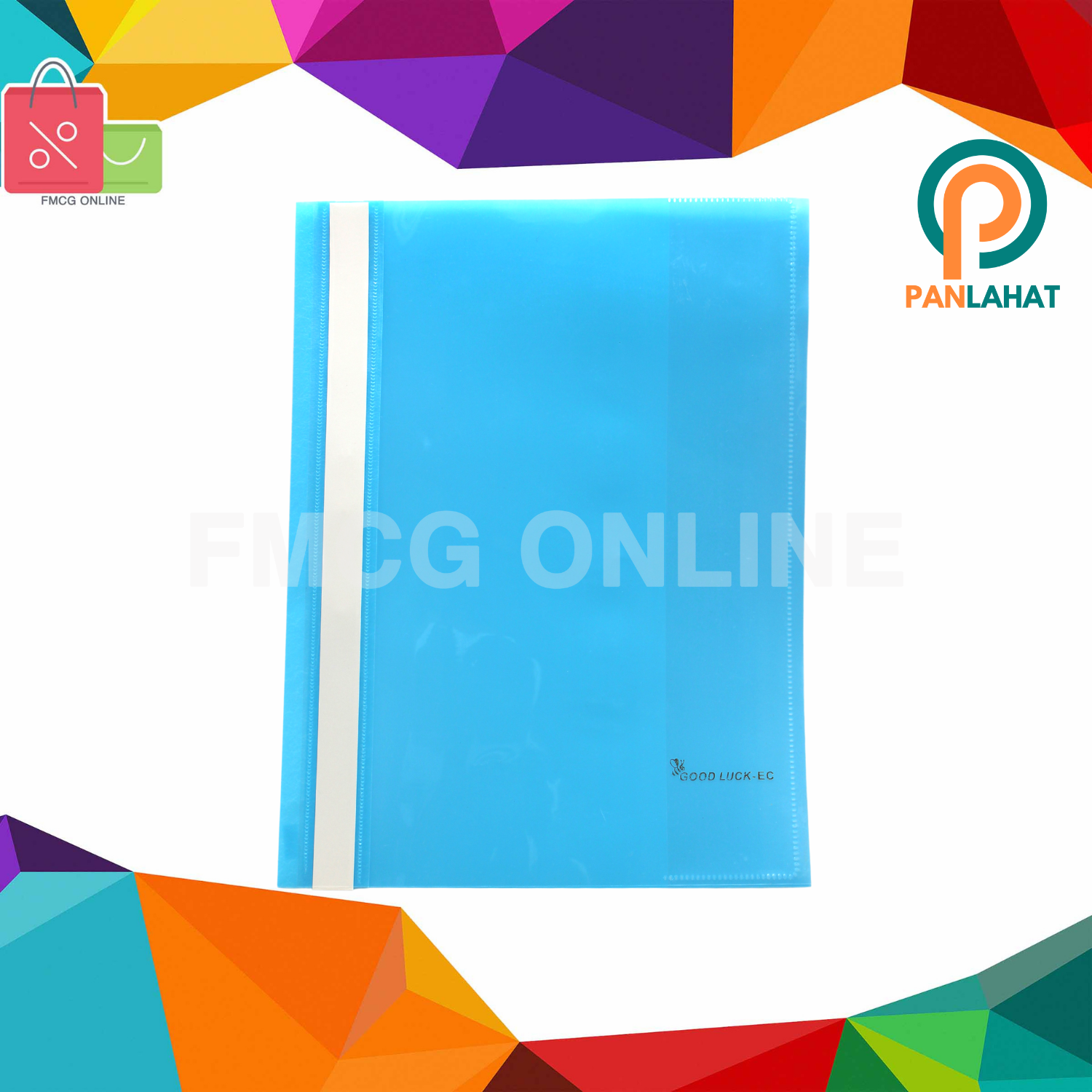 PANLAHAT Good luck Report Cover File Clear Plastic File Holder Report