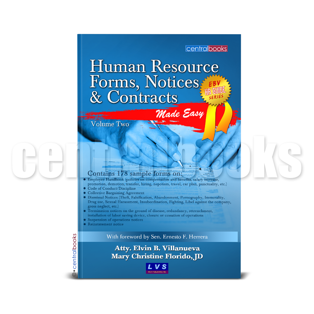 Human Resource Forms, Notices & Contracts Made Easy Volume 2 (2012