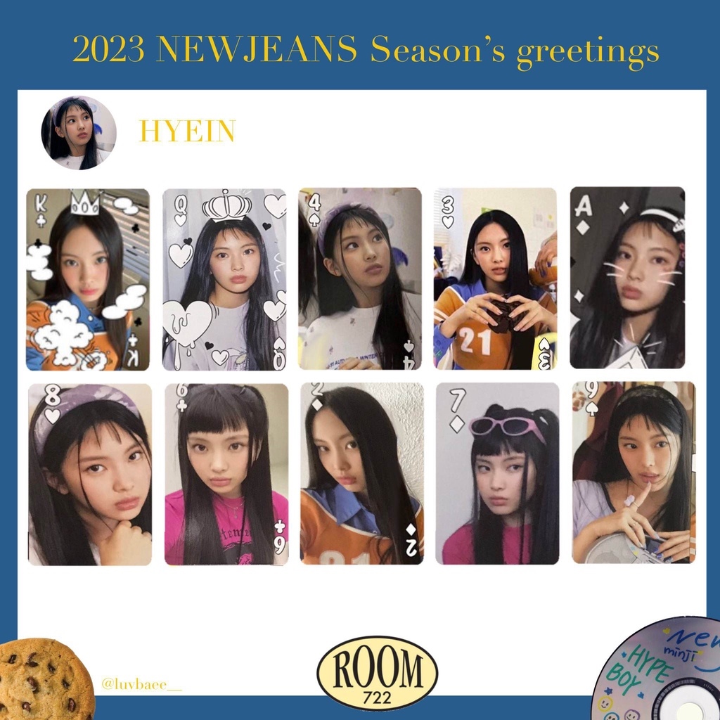 ONHAND]] NEW JEANS SEASON'S GREETINGS 2023- NEWJEANS PHOTOCARDS ...