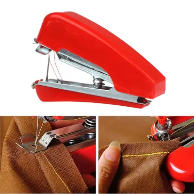 DIARUBB Unique Unconventional Hand-Held Mini Substantial Cordless Needlework Portable Sewing Machine Clothes