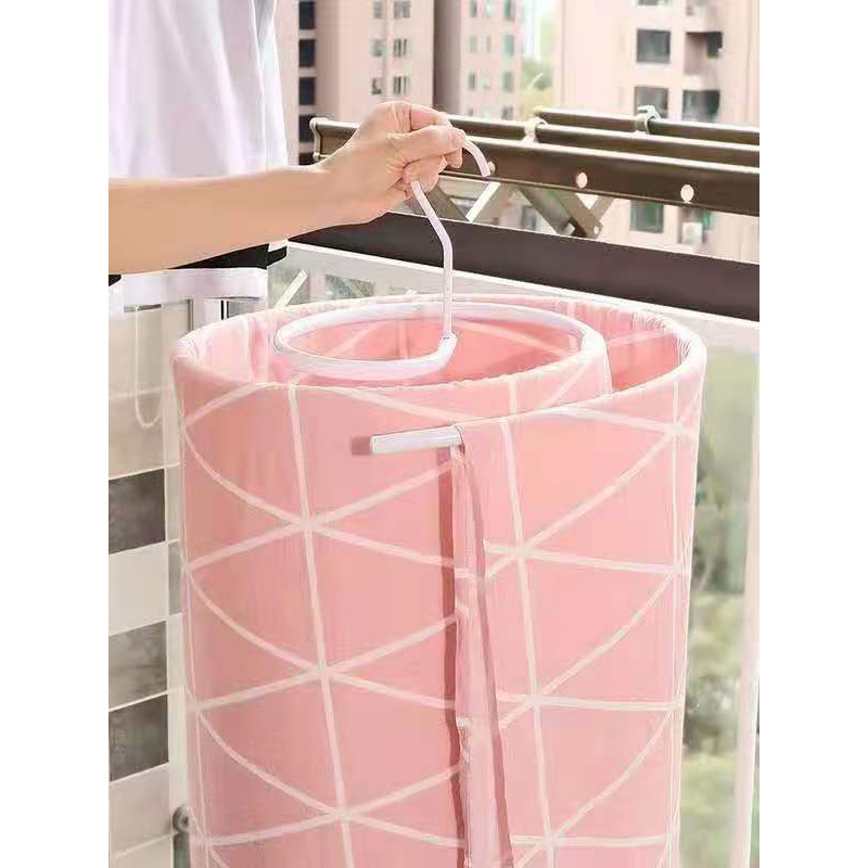 Espesyal na alok Portable Dry quilt drying rack Spiral Shaped Hanger