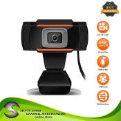 720p/1080p USB Webcam with Microphone - 30° Rotatable - [Brand