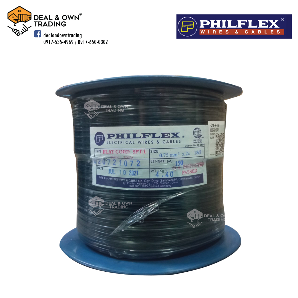 Philflex 182 Flat Cord 150 Meters Sold Per Roll Lazada Ph