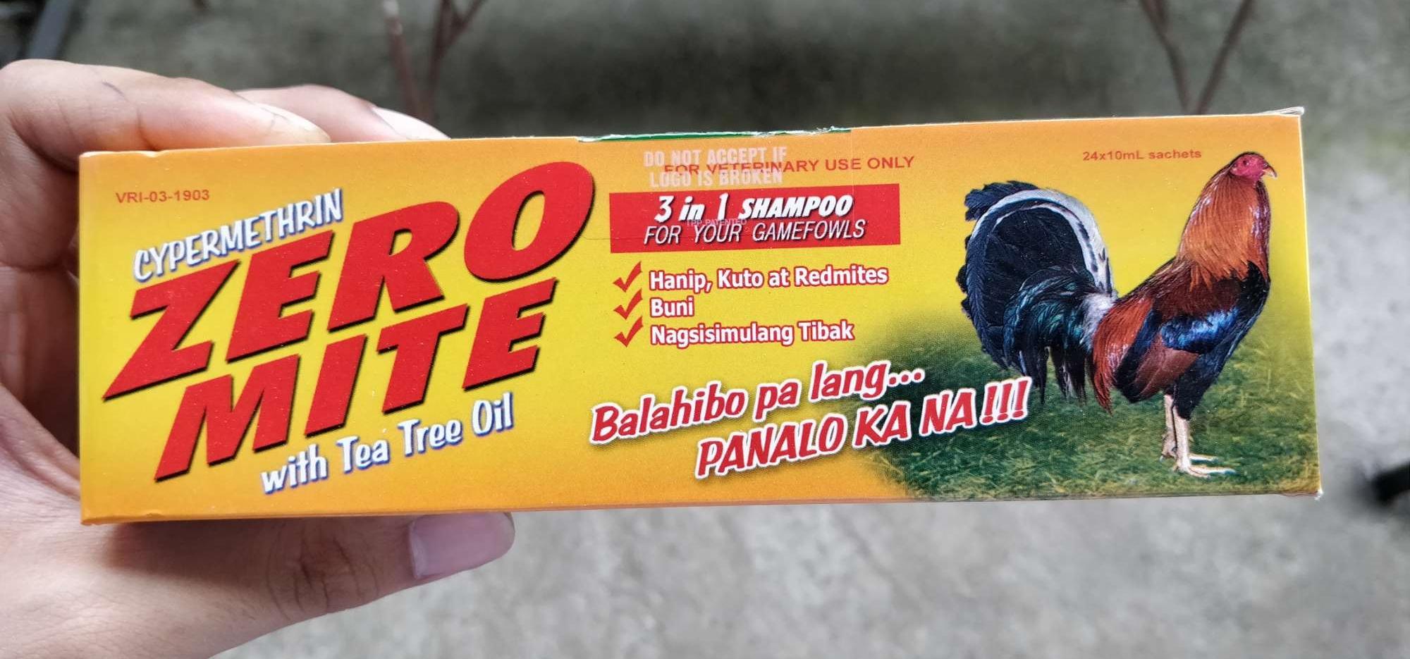 zero mite shampoo for dog