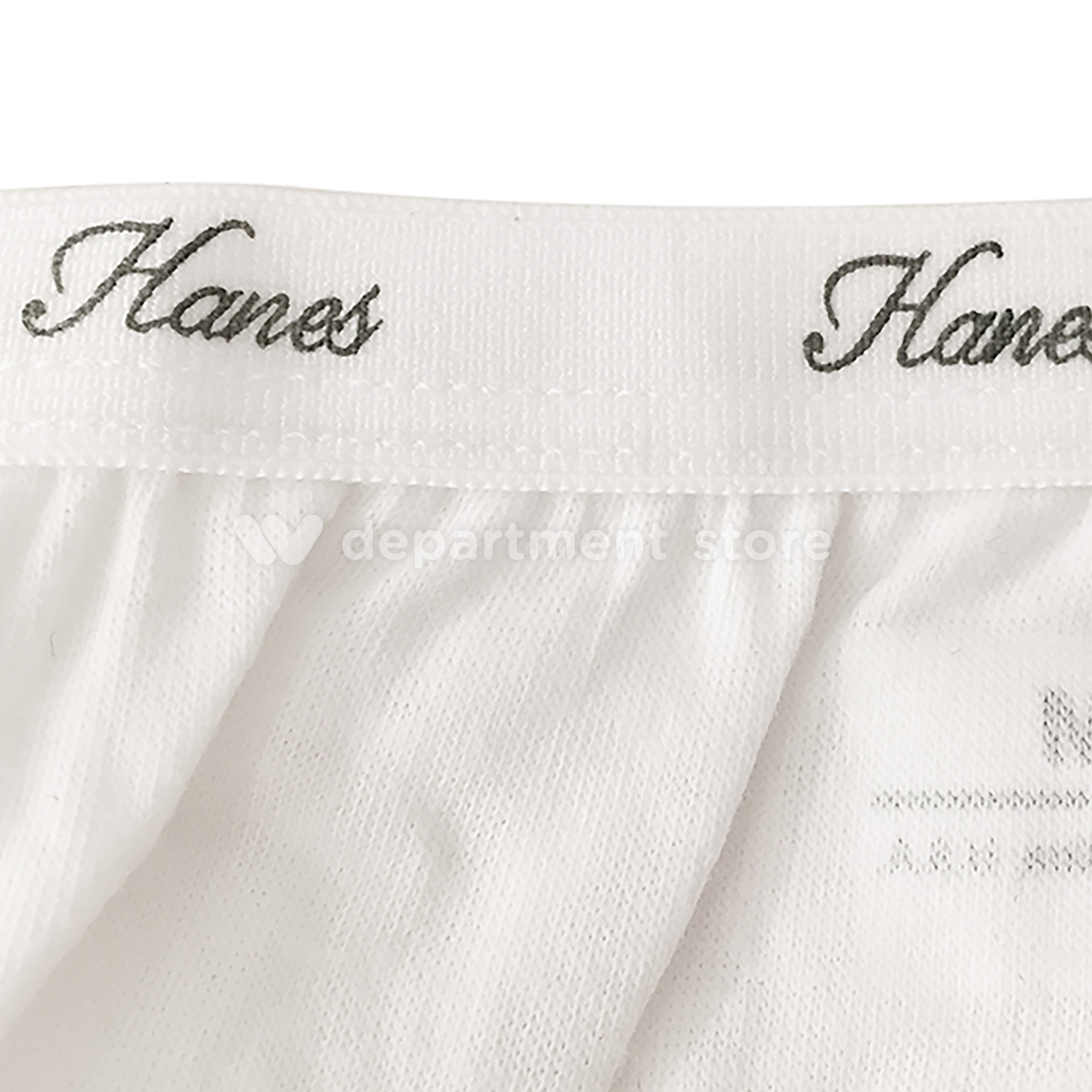 HANES 100% Authentic Ladies Hipster Panty White