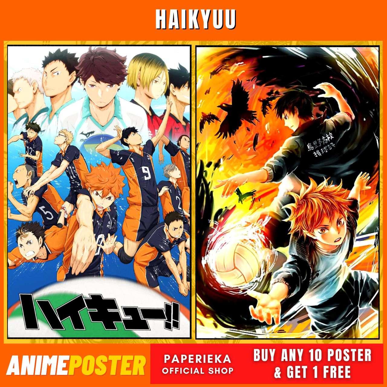Haikyuu Season 4 Posters for Sale