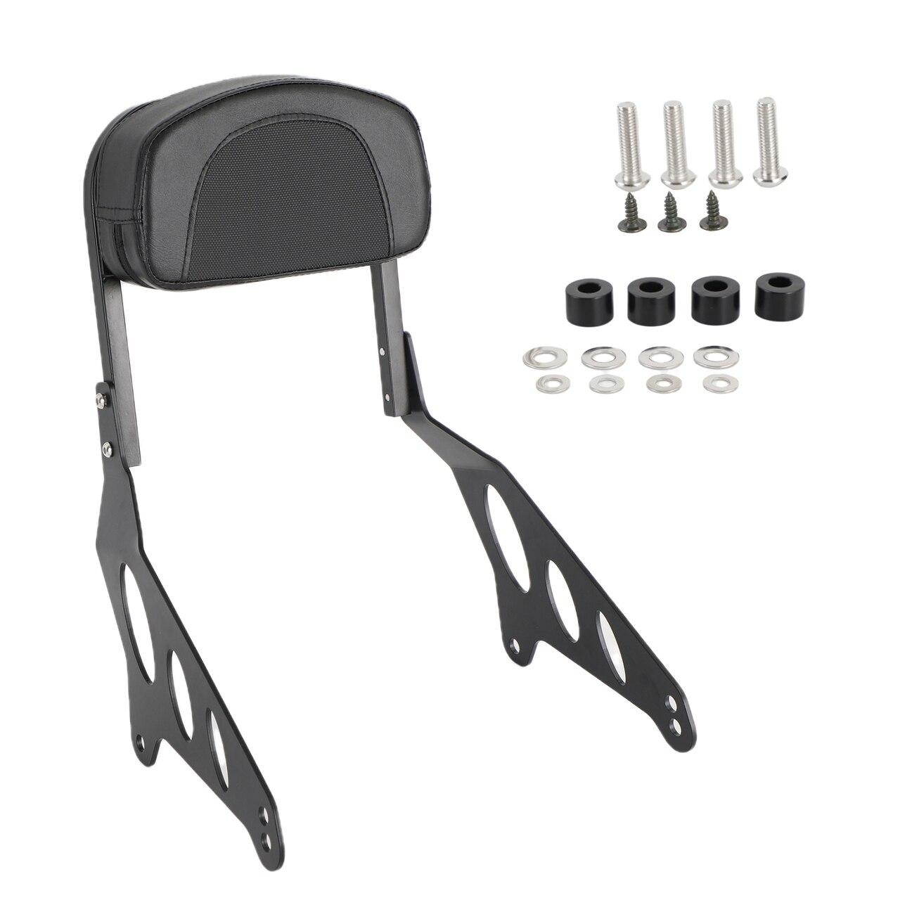 MoKitDora Softail Backrest Sissy Bar With Pad & | Ubuy