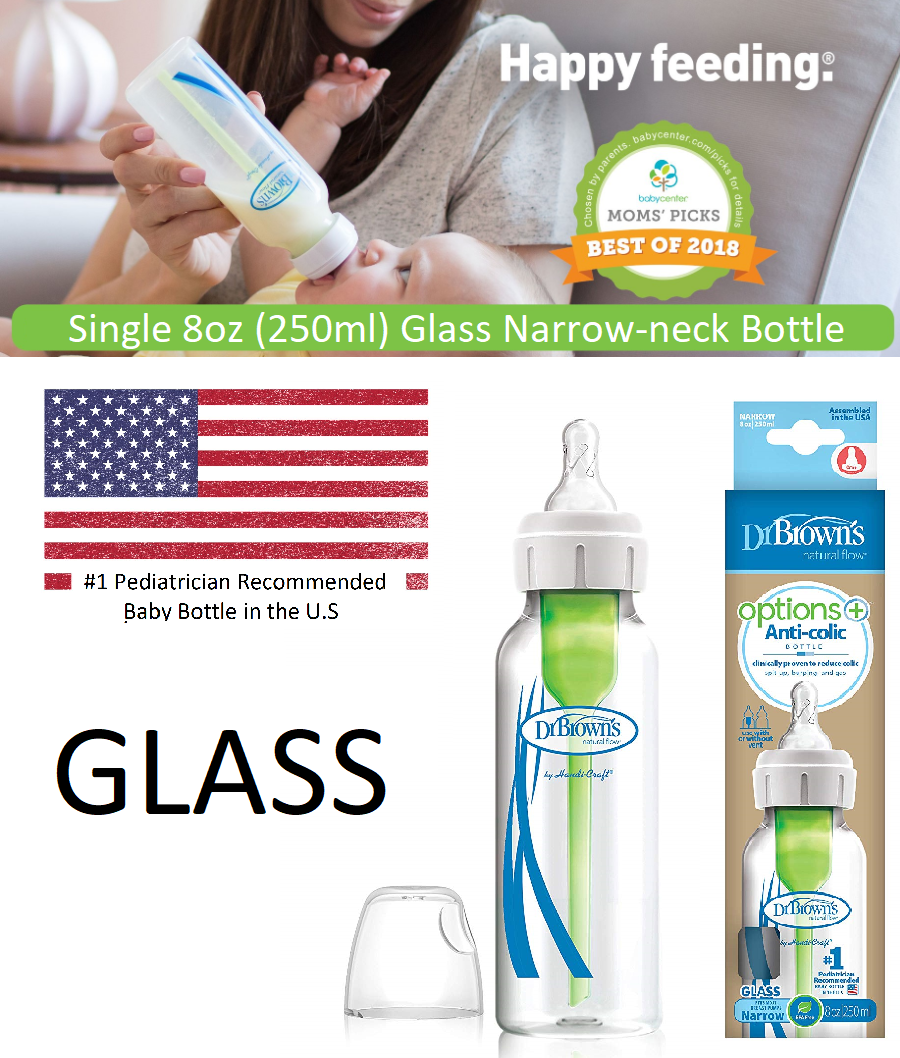 dr brown's options glass bottles