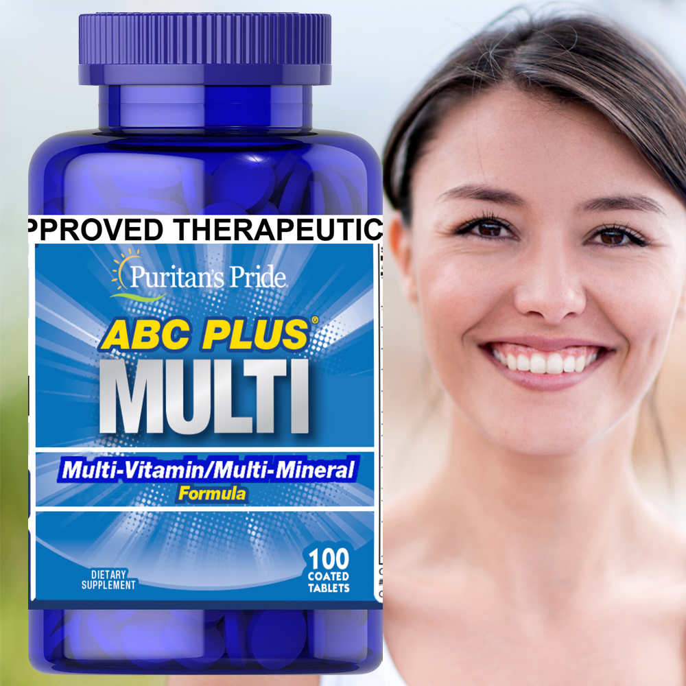 Puritan's Pride ABC Plus Multivitamin and MultiMineral Formula 100