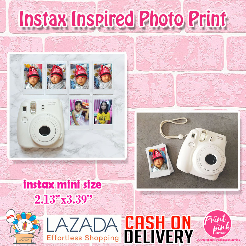 instax inspired photo size