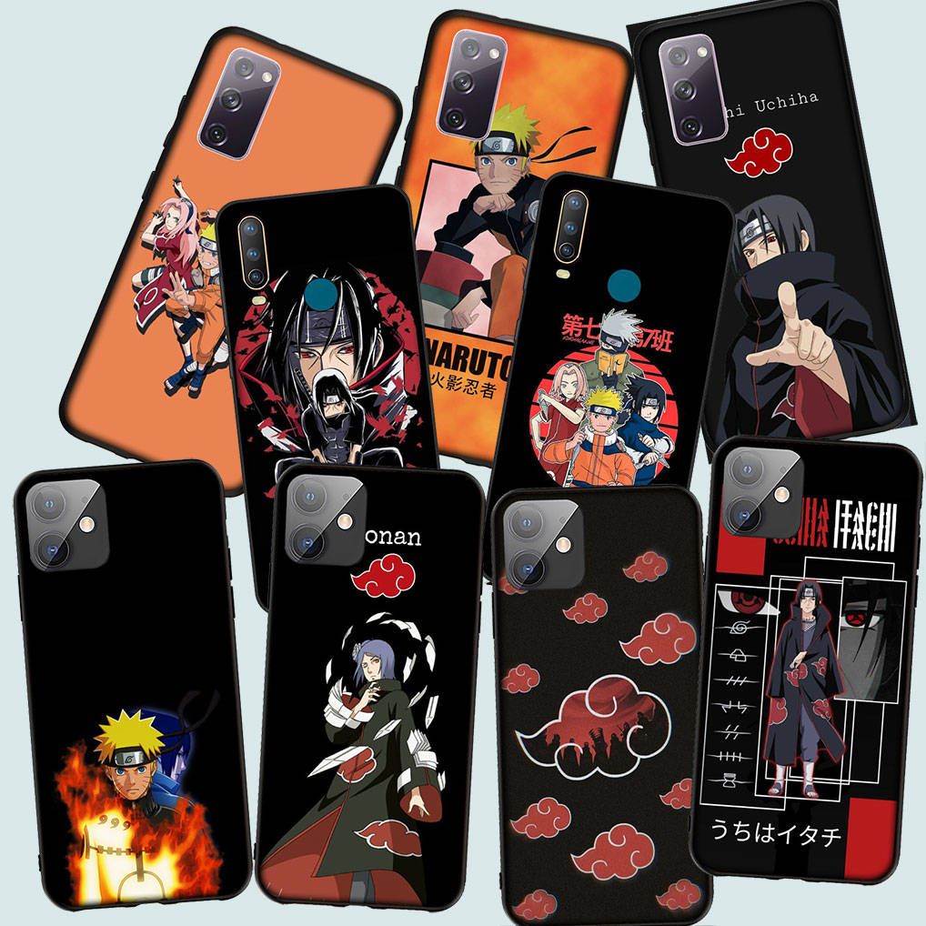 IPhone TongTrade Naruto Akatsuki Clan Nuvem Símbolo Impresso Capa Para 11  Pro 8 7 6s 5s 6p 5p X XS Max Samsung M40 Huawei P30 Caso Pro Personalizado  De $8,76