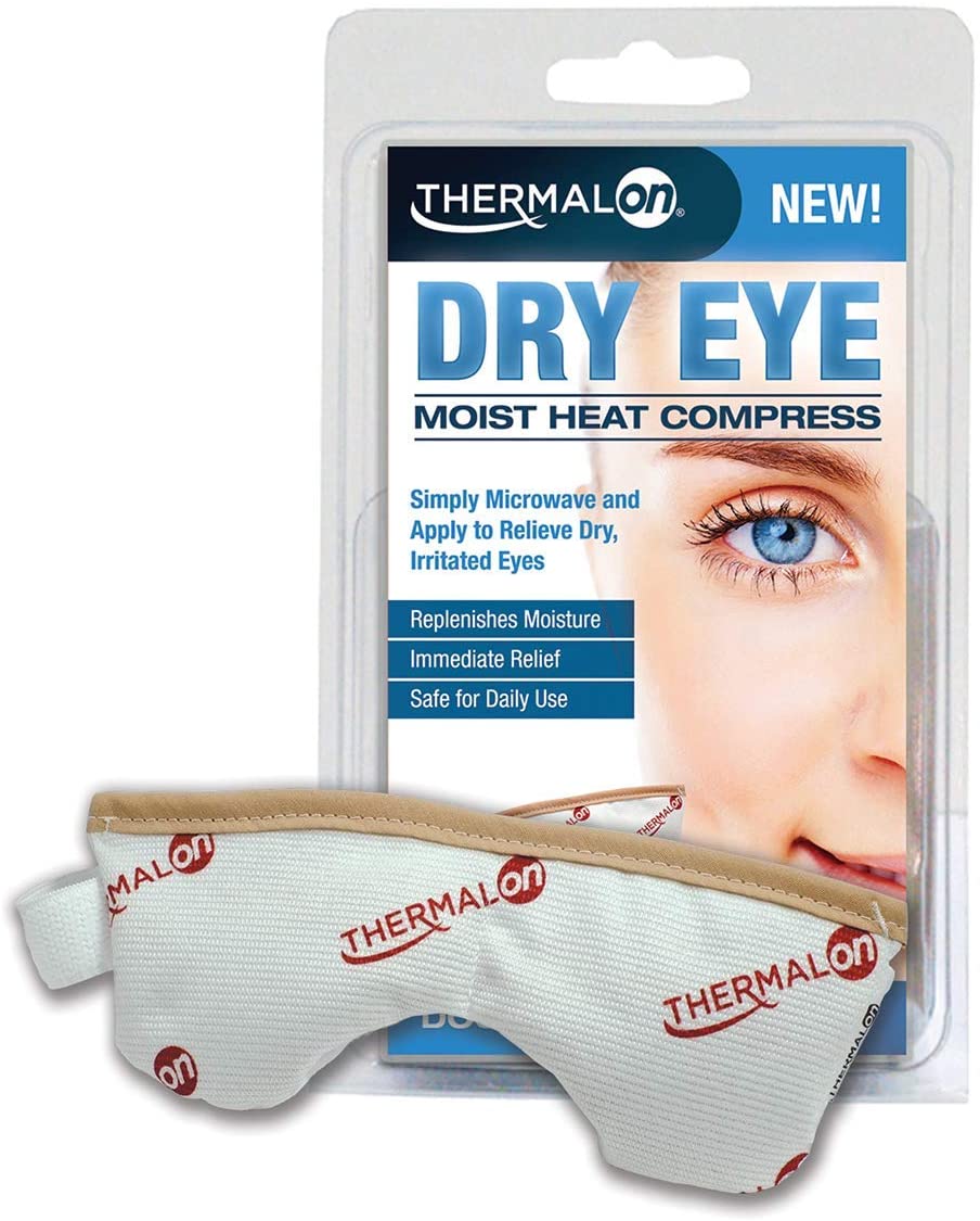 hot eye compress