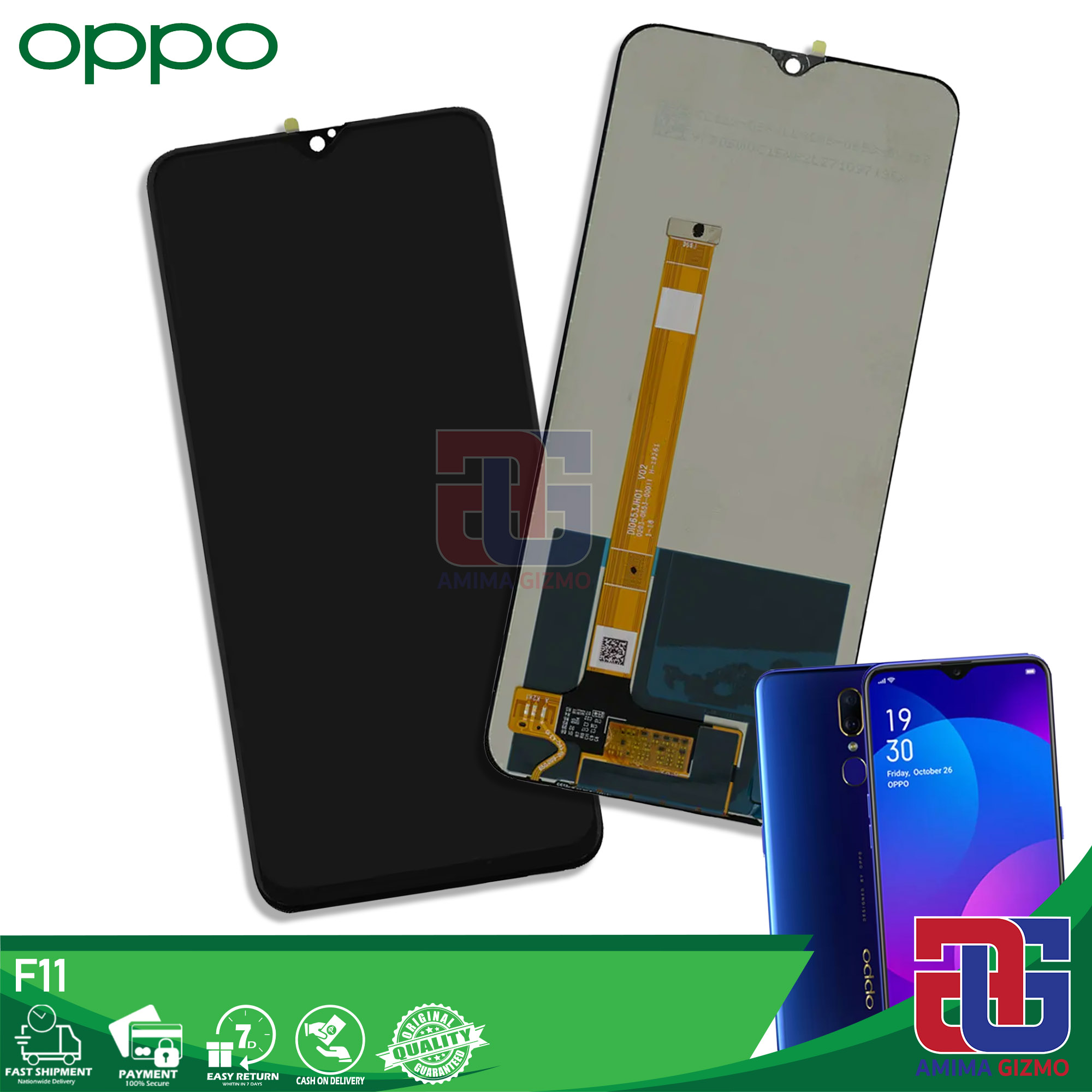 oppo f11 display quality