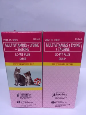 LC-Vit Plus Syrup 120ml (Multivitamins + Lysine + Taurine)