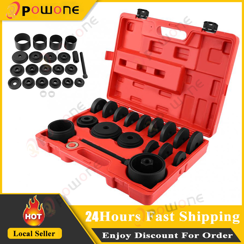 23Pcs Front Wheel Drive Bearing Removal Install Adapter Puller
