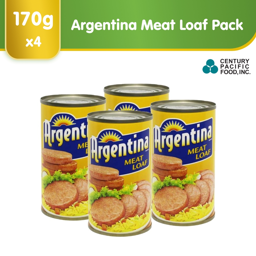 Argentina Meat Loaf 170g Pack of 4 + FREE Birch Tree Choco 29g Lazada PH