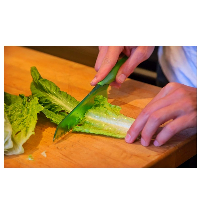 Lettuce KnifePremium Plastic Lettuce Knives/Cake Knife w/Serrated Edge