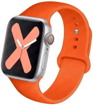 Silicone Strap For Apple Watch Band 44 Mm 40mm 38mm 42mm Rubber Wristband Sport Belt Bracelet I Watch Serie 5 4 3 2 40 38 42 44mm Lazada Singapore