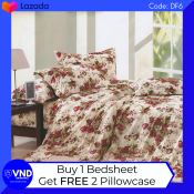 VND Sleep Essentials Printed Bed Sheet Set - Various Sizes