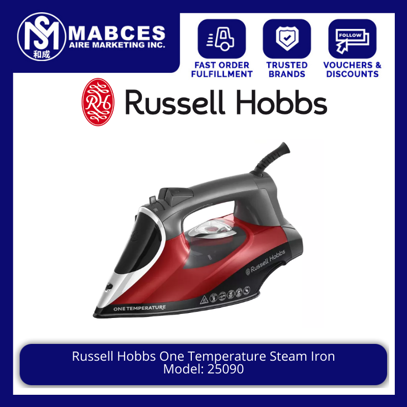 Russell Hobbs One Temperature Steam Iron 25090 Lazada PH