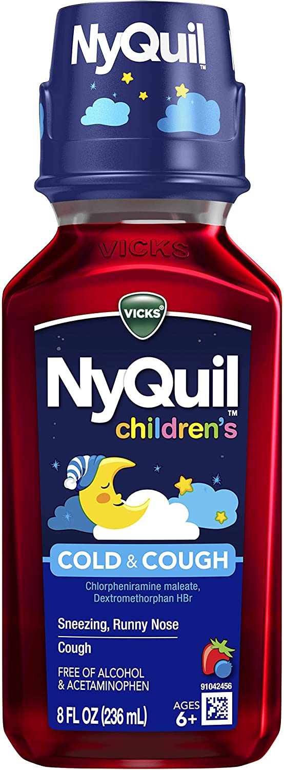Vicks NyQuil Children's Nighttime Cold & Cough MultiSymptom Relief for