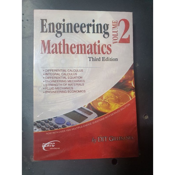 Engineering Mathematics volume 2 third edition | Lazada PH