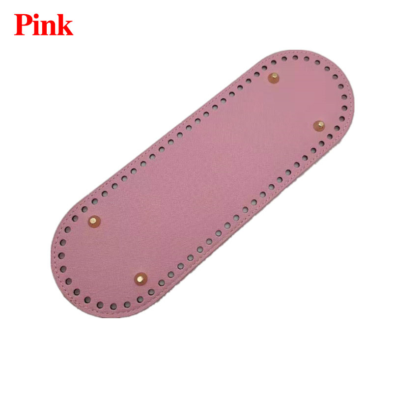 1PC 30 x 10cm Base Shaper Crochet Bag Bottom Insert Purse DIY Tote Bag Leather Handbag Making Oval Accessories