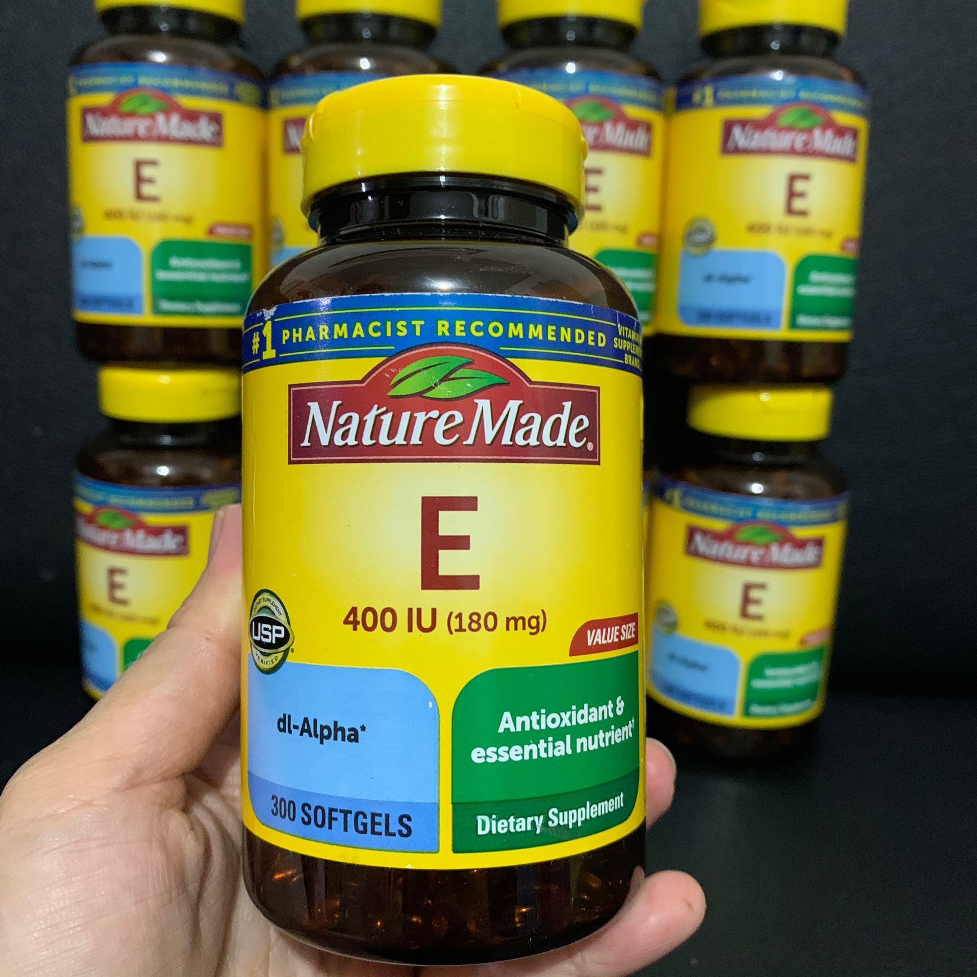 Nature Made Vitamin E 180 IU) dl-Alpha Softgels, 300 | Lazada PH