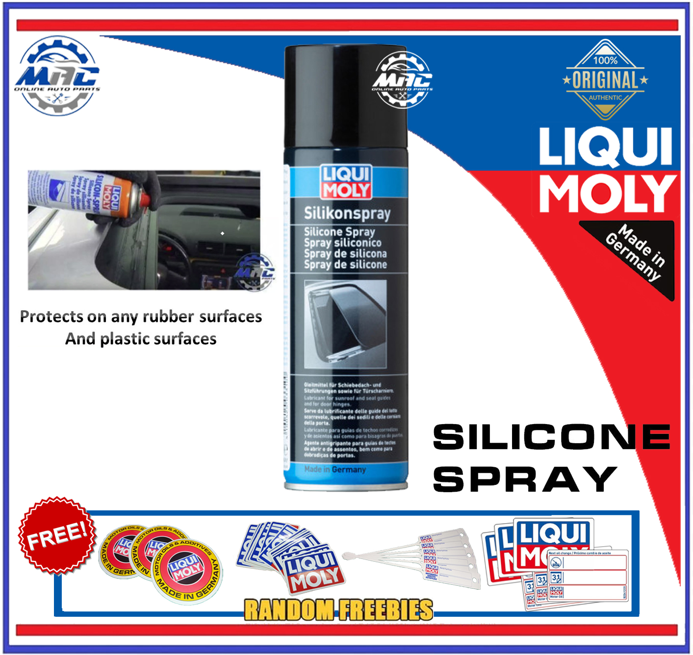 Liqui Moly Silicone Spray (300ml) Lazada PH