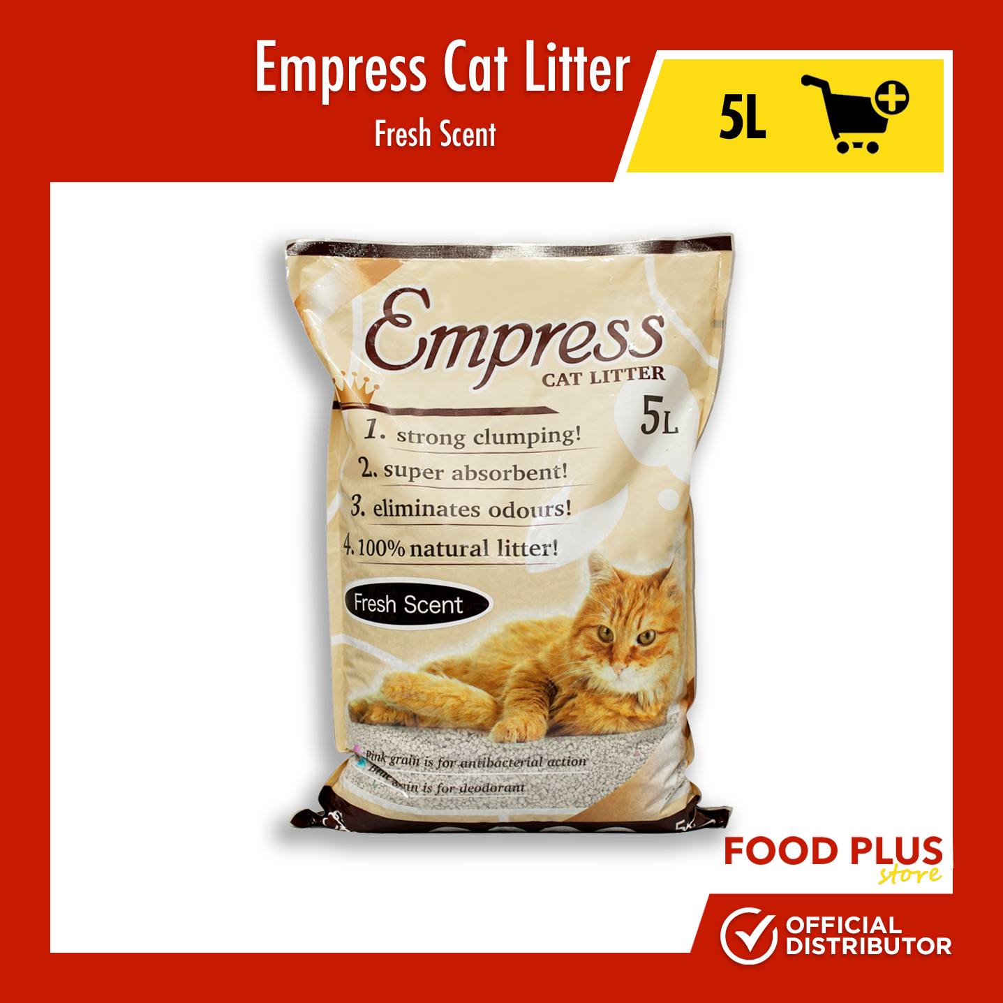 Empress Cat Litter Fresh (5L) Lazada PH