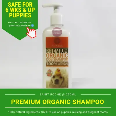 Saint Roche Premium Organic Dog Shampoo Sweet Embrace Scent (250ml)