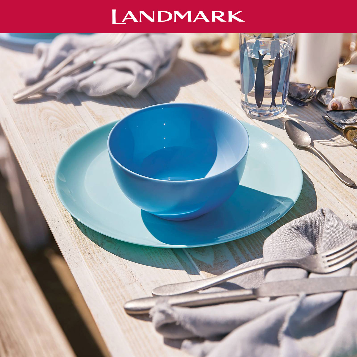 Luminarc Diwali Bowl Light Blue Lazada PH