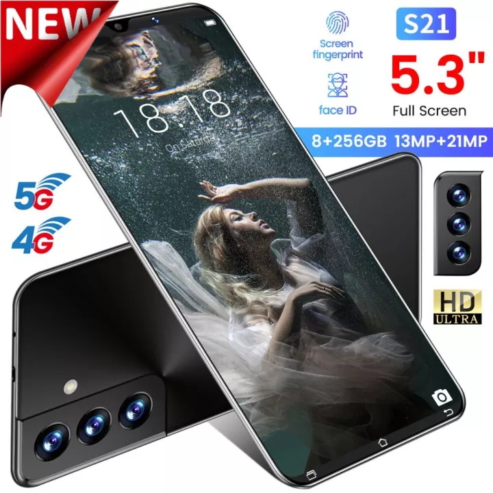 Ultra 5G Smartphone With Full Screen, Fingerprint, Face ID, 13MP