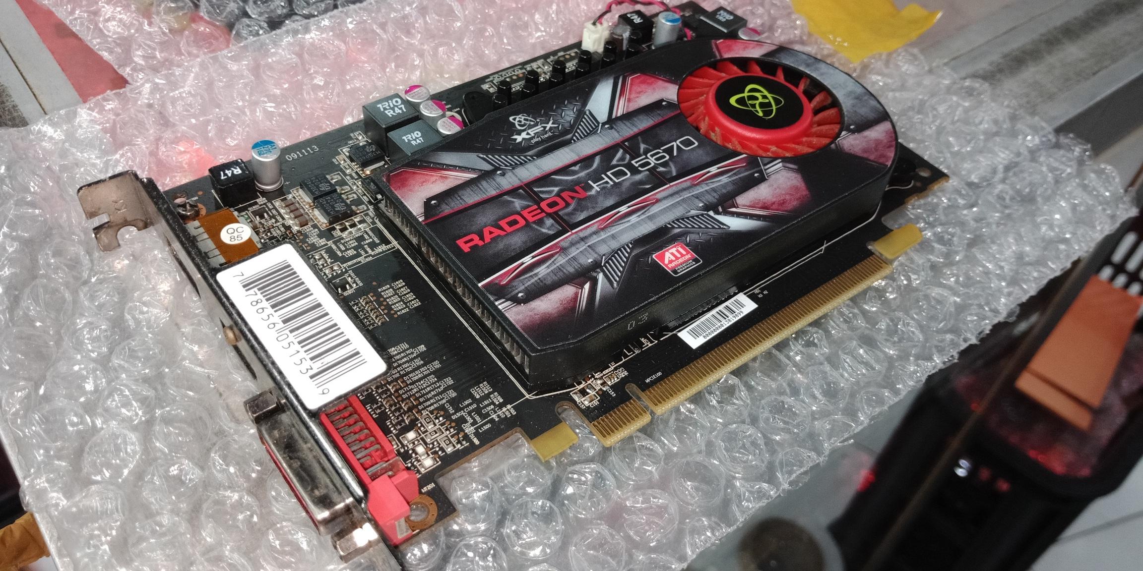 videocard radeon hd 5670 512mb/128bit ddr5 assorted brand Local