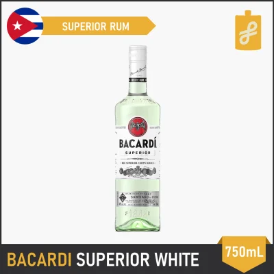 Bacardi Superior White Rum 750mL