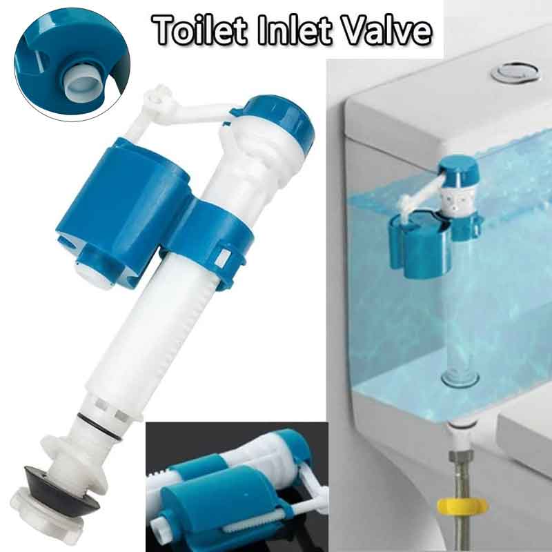 Toilet Water Tank Fittings Intake Valve Toilet Outlet Fill Valve Dual