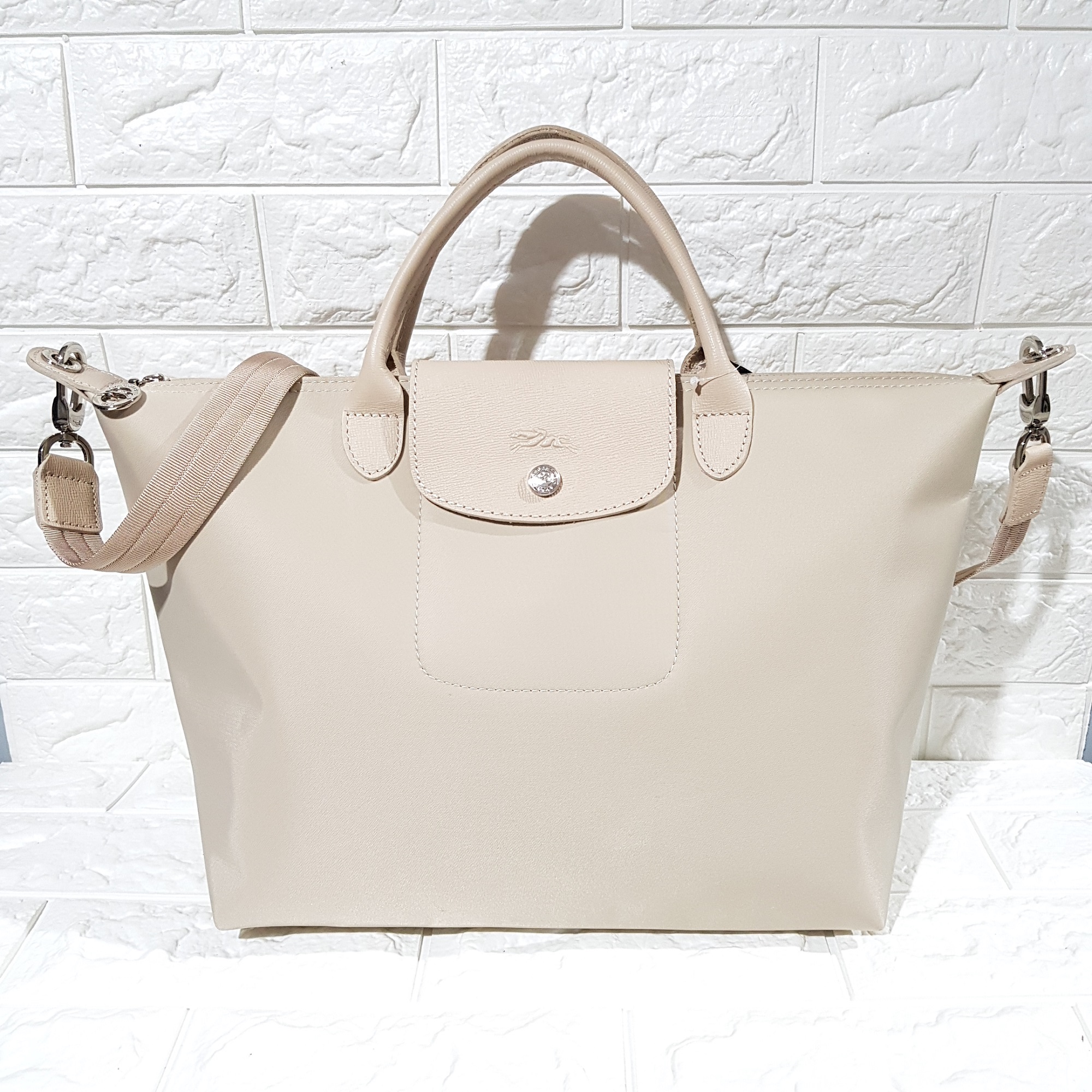 longchamp neo beige