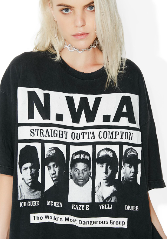 Vintage 90S Nwa T Shirt Xl Nwa Dr Dre Ice Cube Mc Ren Eazy E Yella