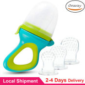 Tinabless Fruit Pacifier - Fresh Food Feeder for Babies