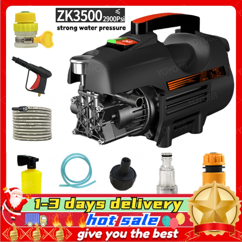 High Power Pressure Washer Mini 120Bar 2800W High Quality Portable Car