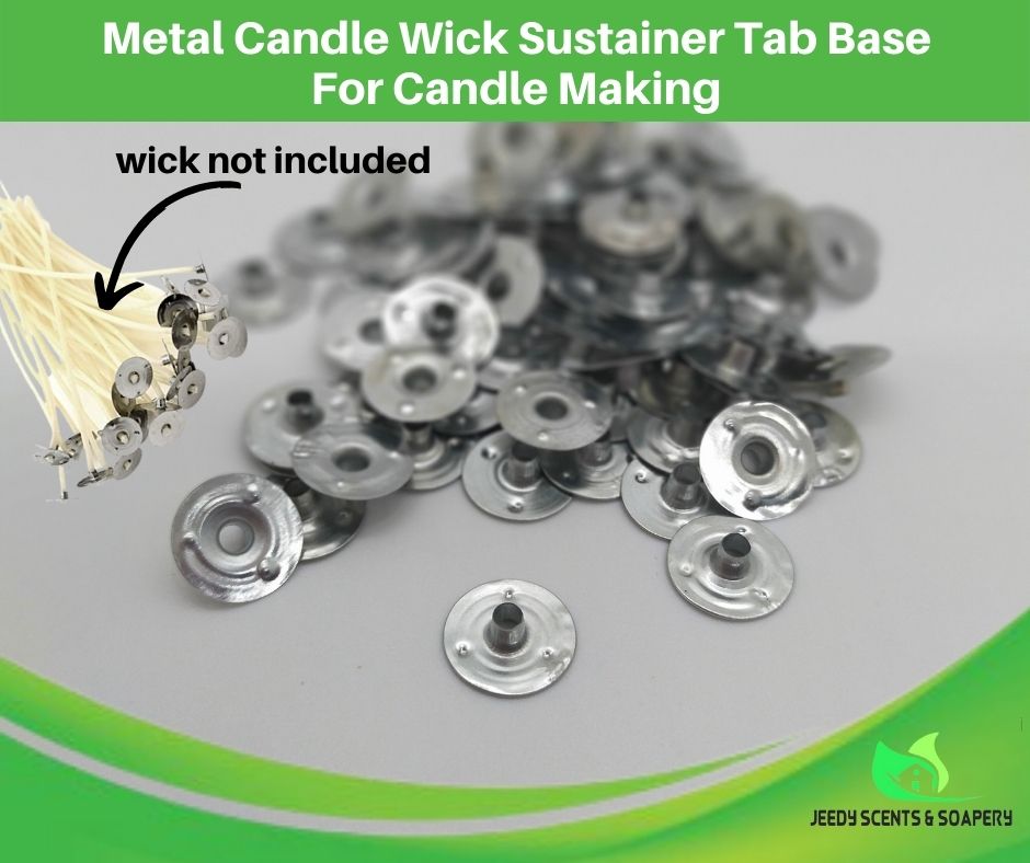 Metal Candle Wick Sustainer Tab Base For Candle Making Lazada PH