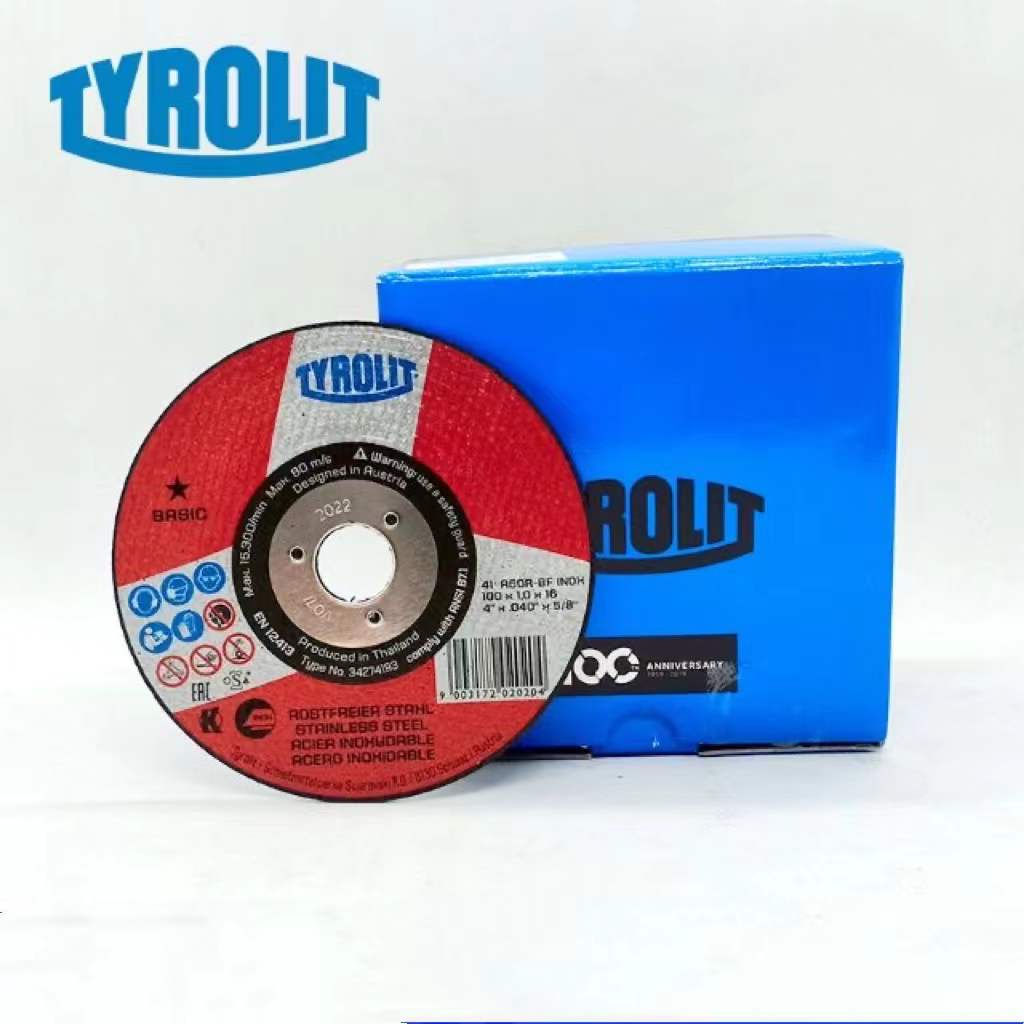 ORIGINAL TYROLIT cutting disc 4 100x 1.0 x 16mm （set of 25pcs) Lazada PH
