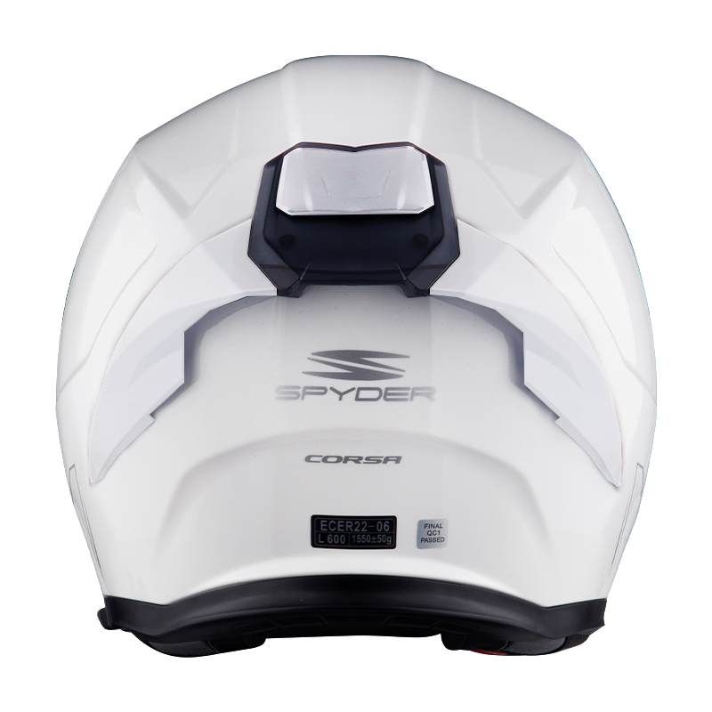 Spyder Corsa PD S0 V2 Full Face Helmet with Dual Visor (Free Clear Visor)