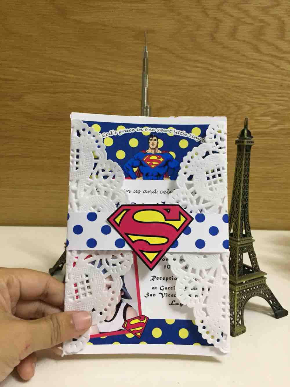 superman baby christening tarpaulin design