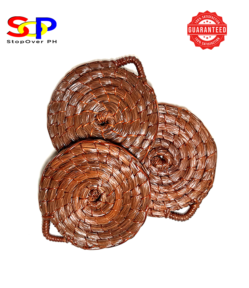 Pads for Hot pots placemats pine and Ratan Lazada PH