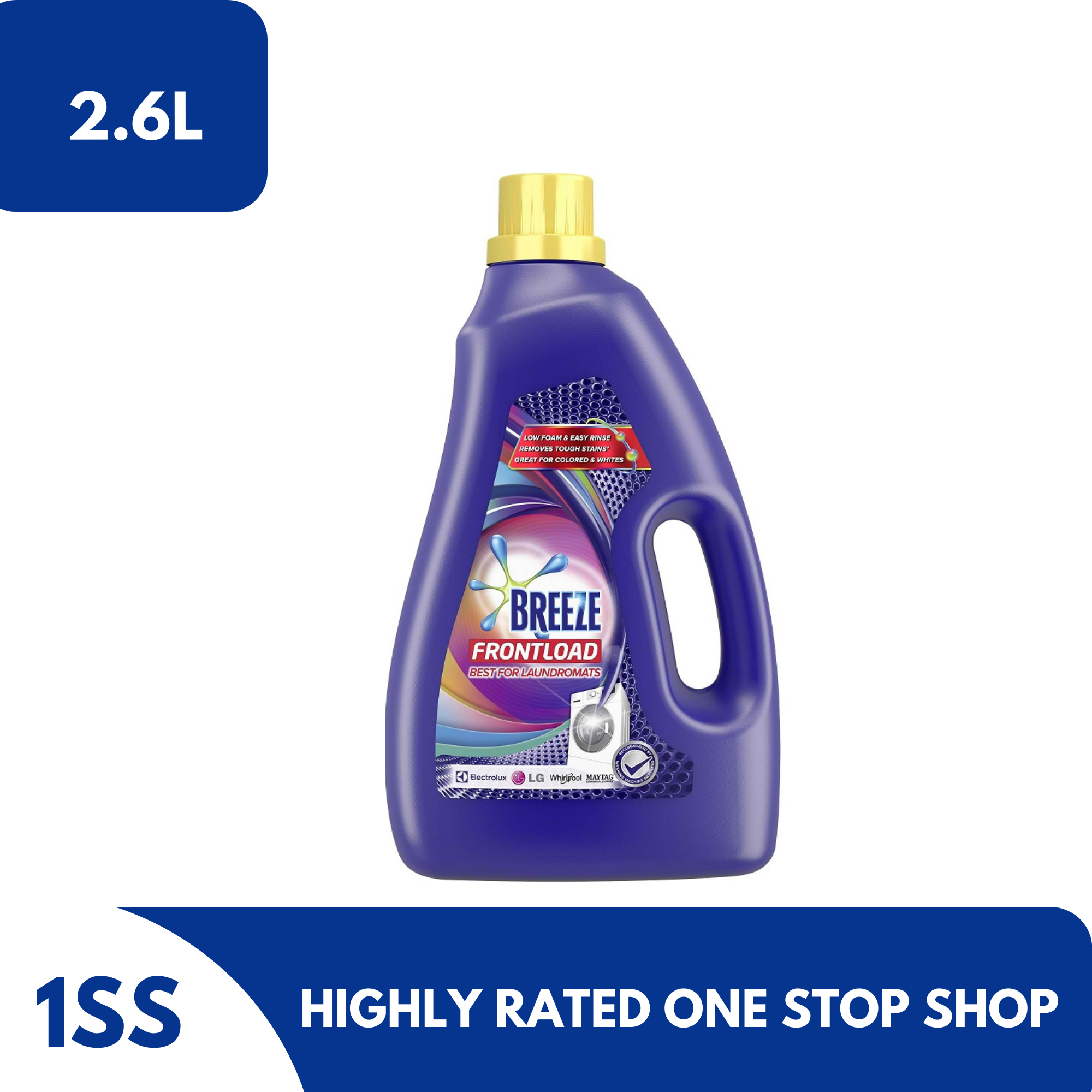 Breeze Liquid Detergent Frontload Bottle, 2.6L Lazada PH