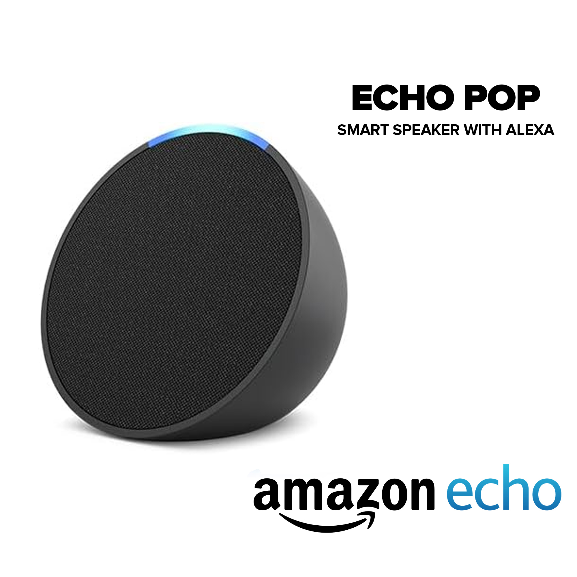 Amazon Echo Pop Full sound compact smart speaker with Alexa Lazada PH